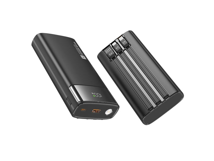 Portable power bank with slim design and digital display Bowlift