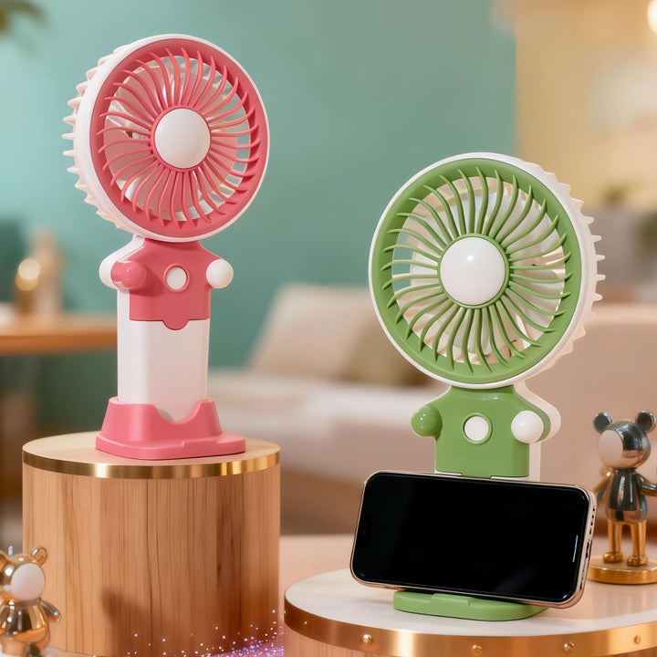 Portable Usb Mini Fan with Flexible Tilt Angle Bowlift