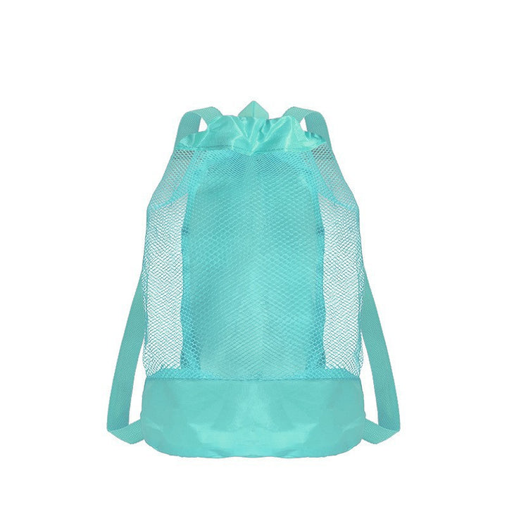 Versatile Beach Bag In Airy Mesh Design Bowlift