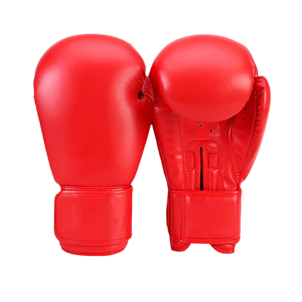 Professional padded boxing gloves with reinforced wrist support and shock absorbing foam Bowlift