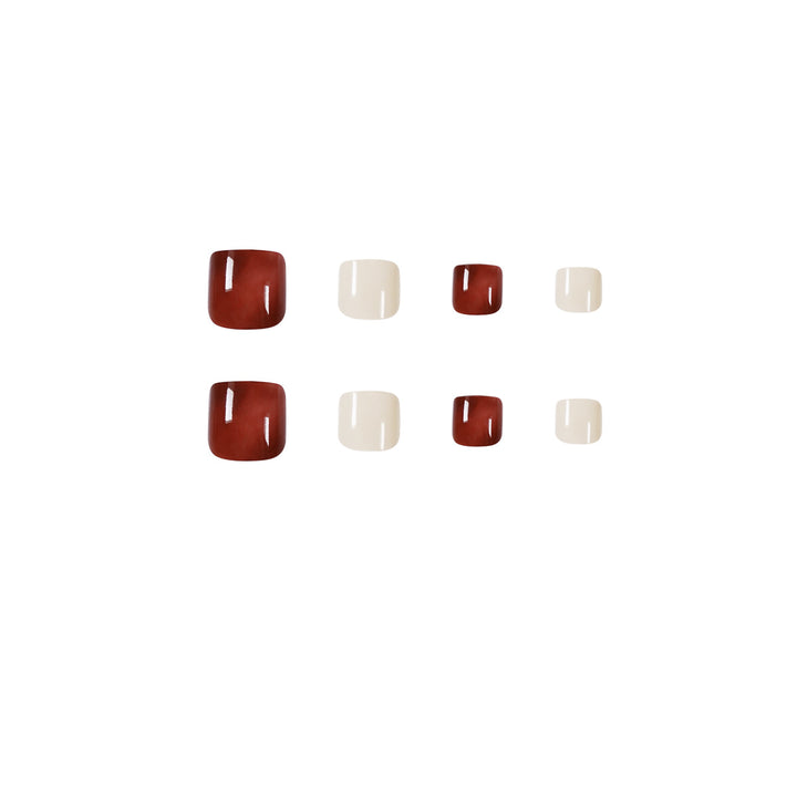 Artful toenail design with rich color gradients Bowlift