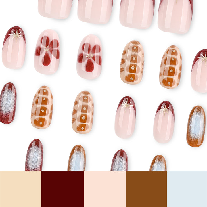 Artful Nail Art in Modern Style Bowlift