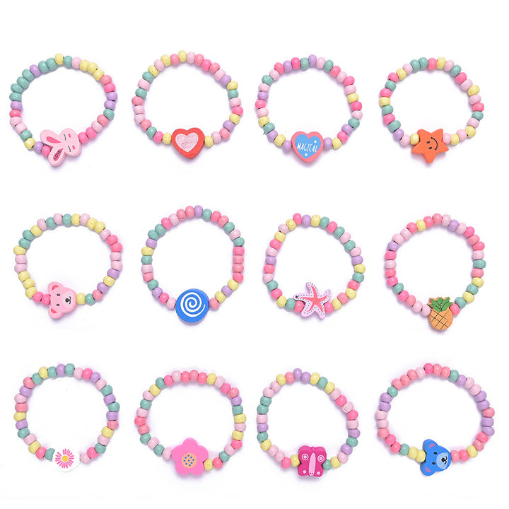 Playful Color Bead Bracelet Bowlift