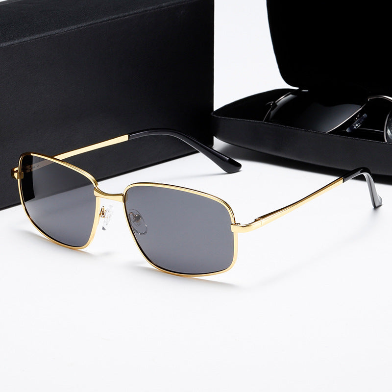 Women's elegant sunglasses with modern metal frame Bowlift