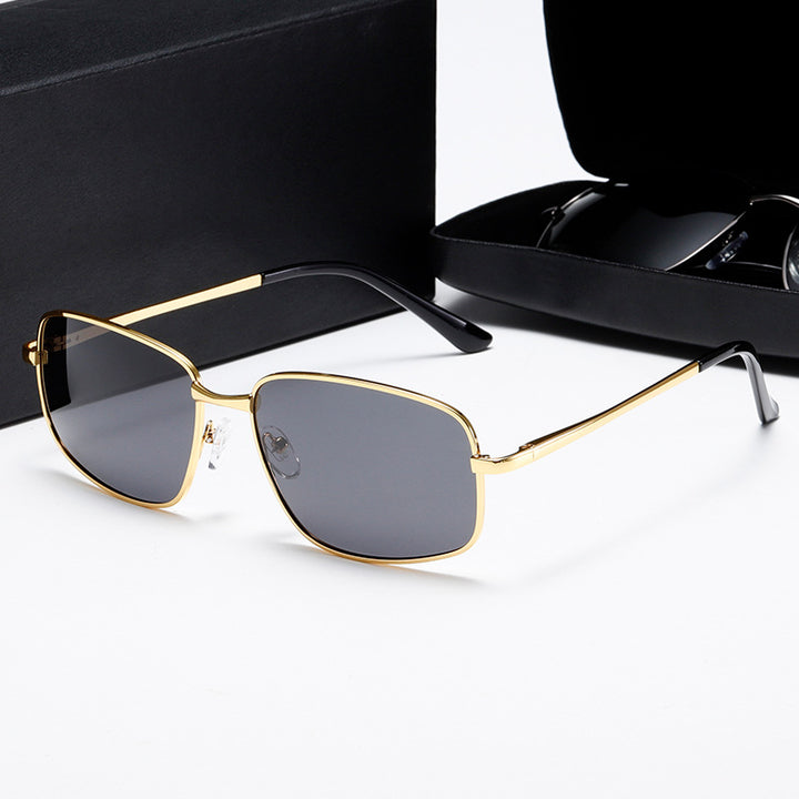 Women's elegant sunglasses with modern metal frame Bowlift