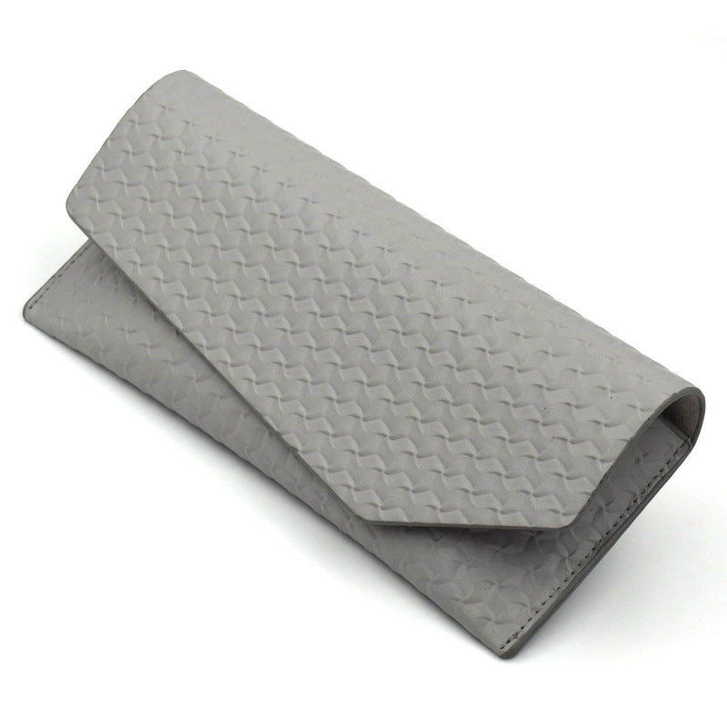 Textured Leather Clutch Wallet Bowlift