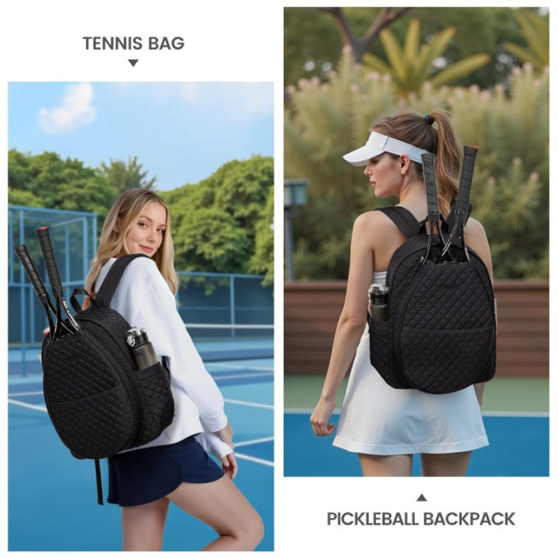 Stylish tennis backpack bag with innovative storage Bowlift