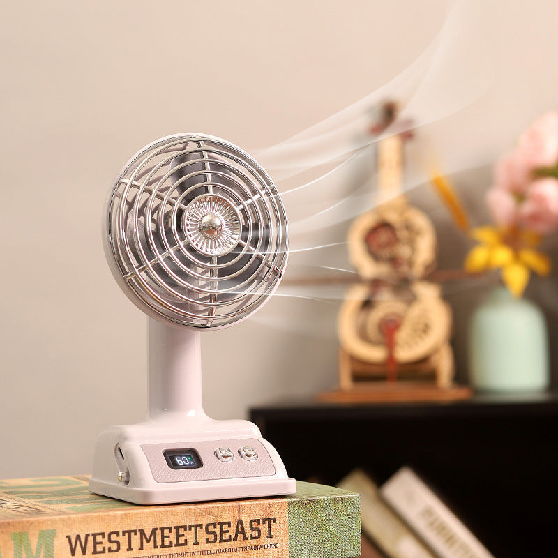 Unisex Tabletop USB Desk Fan Bowlift