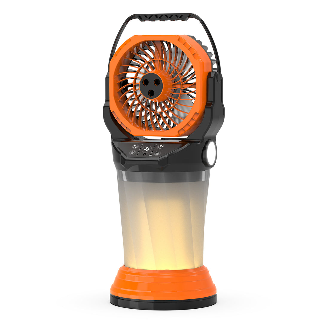 Multifunctional Portable Fan and Lantern Bowlift