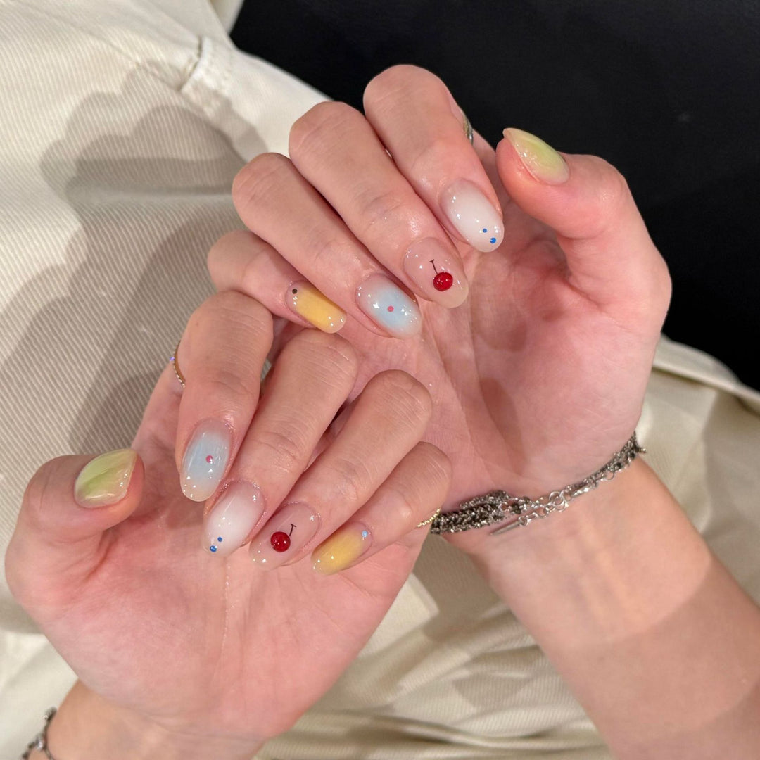 Art Nail Design with Cheerful Fruit Motif Bowlift
