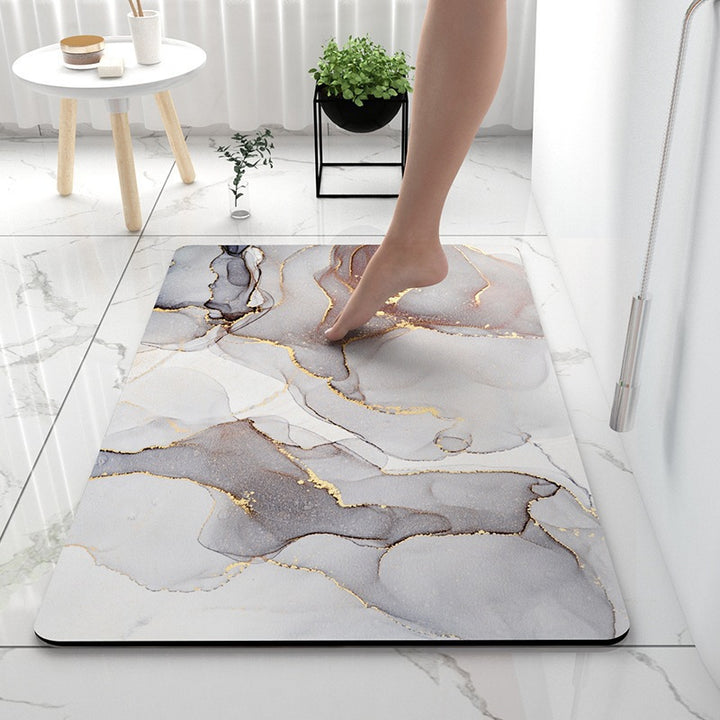 Artistic Non-Slip Bath Mat Bowlift
