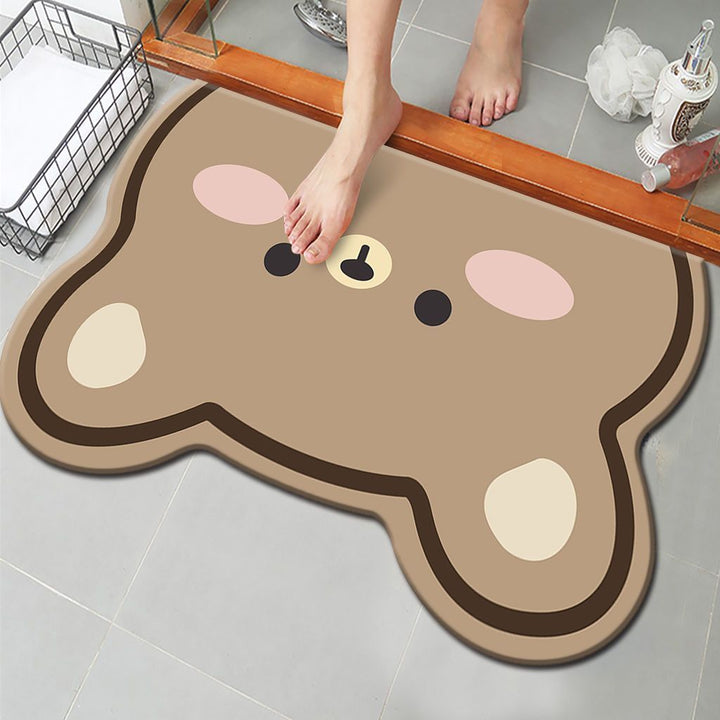 Decorative Bathroom Mat Bowlift