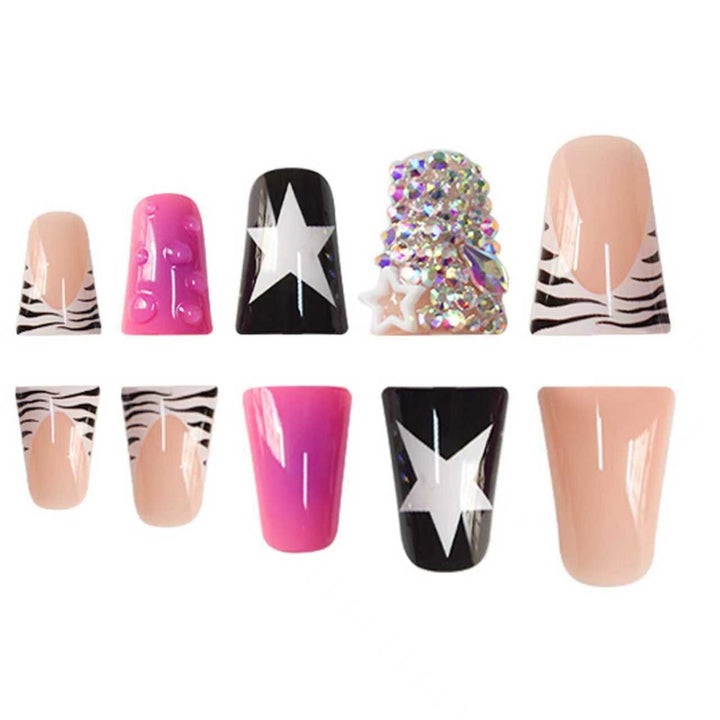 Creative Artful Press-On Nail Set Bowlift