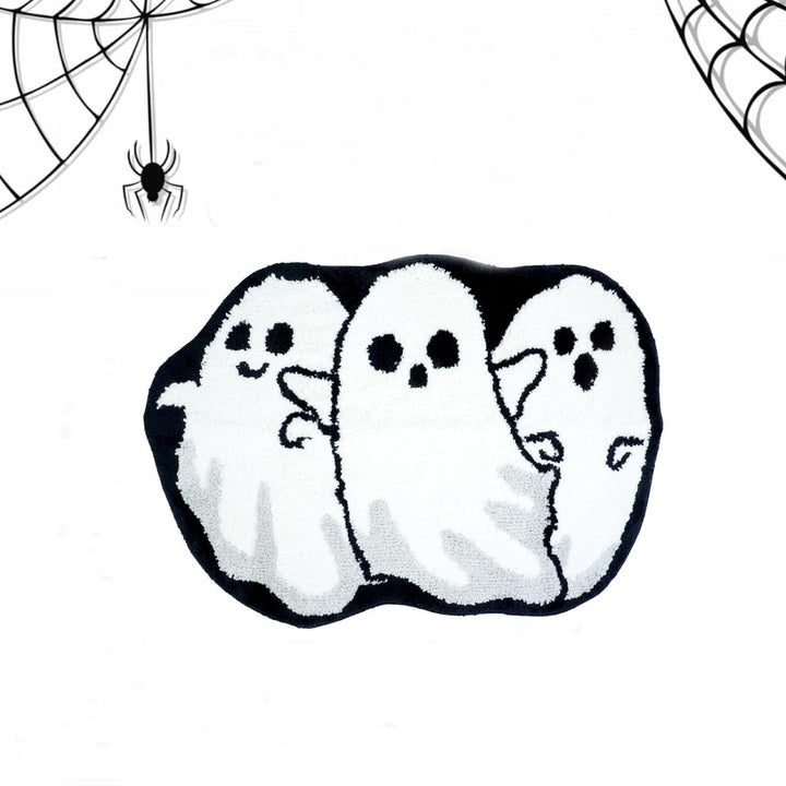 Ghost-Themed Bath Mat