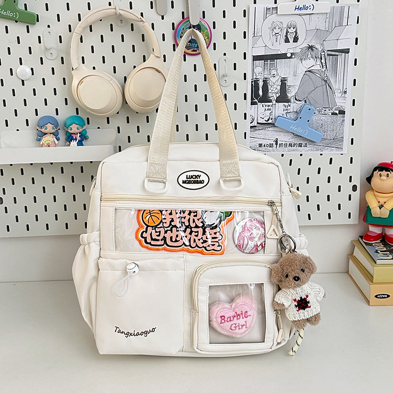 Stylish Multi-Pocket Tote Bag