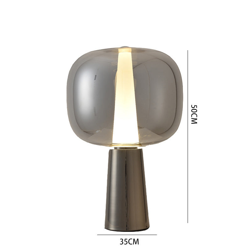 Modern Minimalist Floor Lamp with Transparent Base