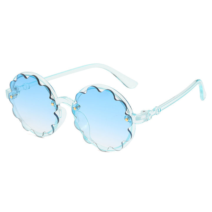 Ladies playful sunglasses with floral design Bowlift