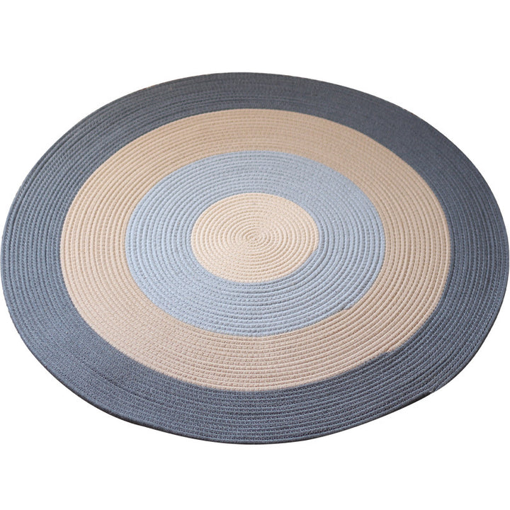 Beautiful round rug Bowlift