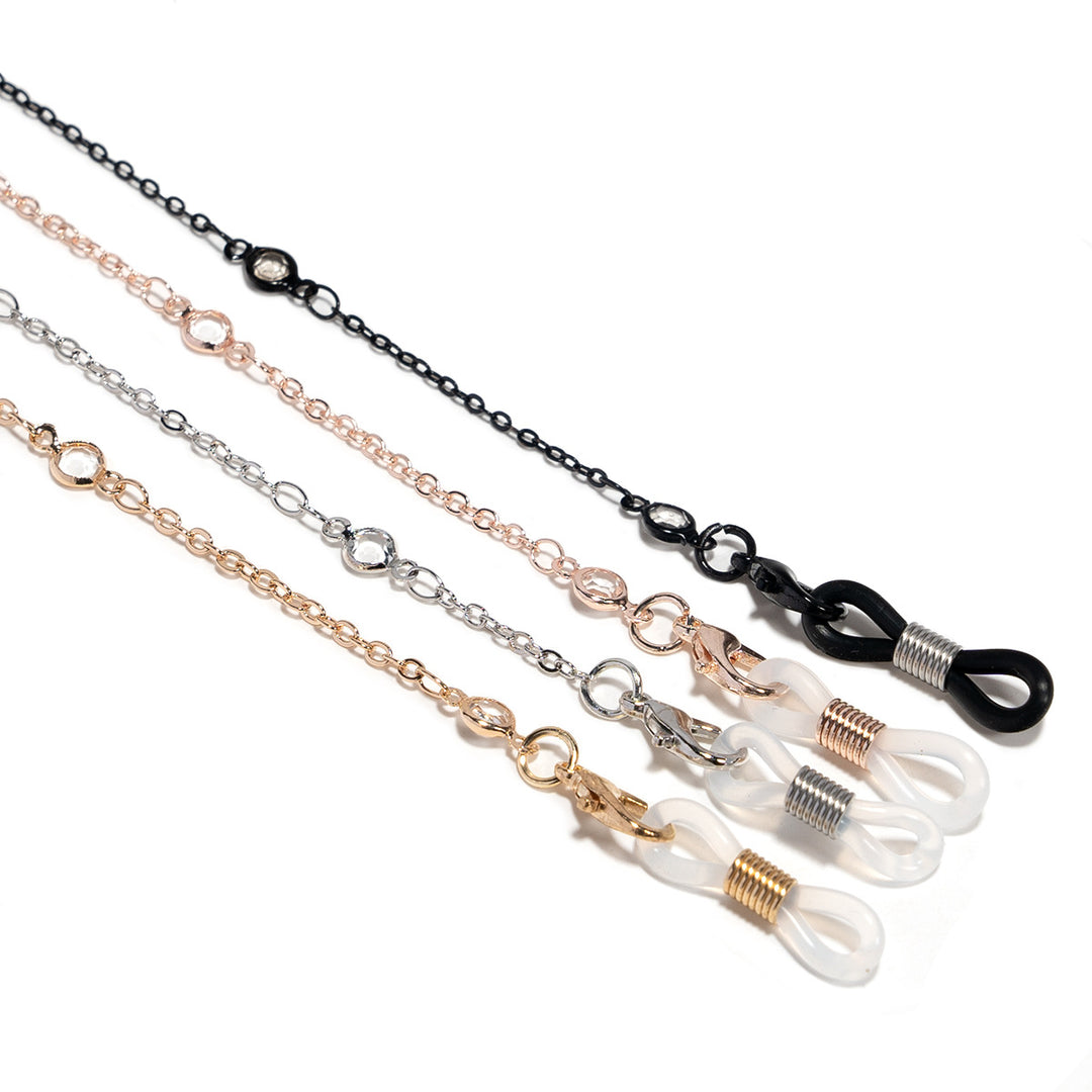 Decorative Eyewear Chain with Gem Detailing Bowlift