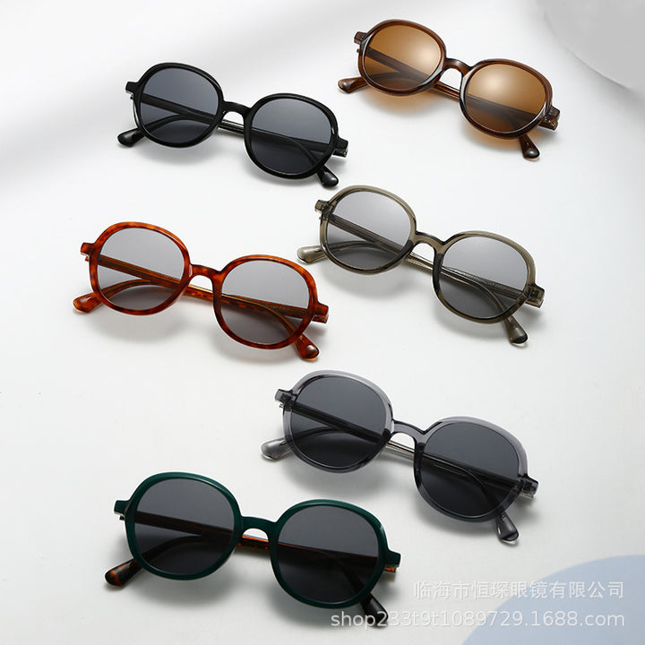 Women's fashionable sunglasses with stylish round shape Bowlift