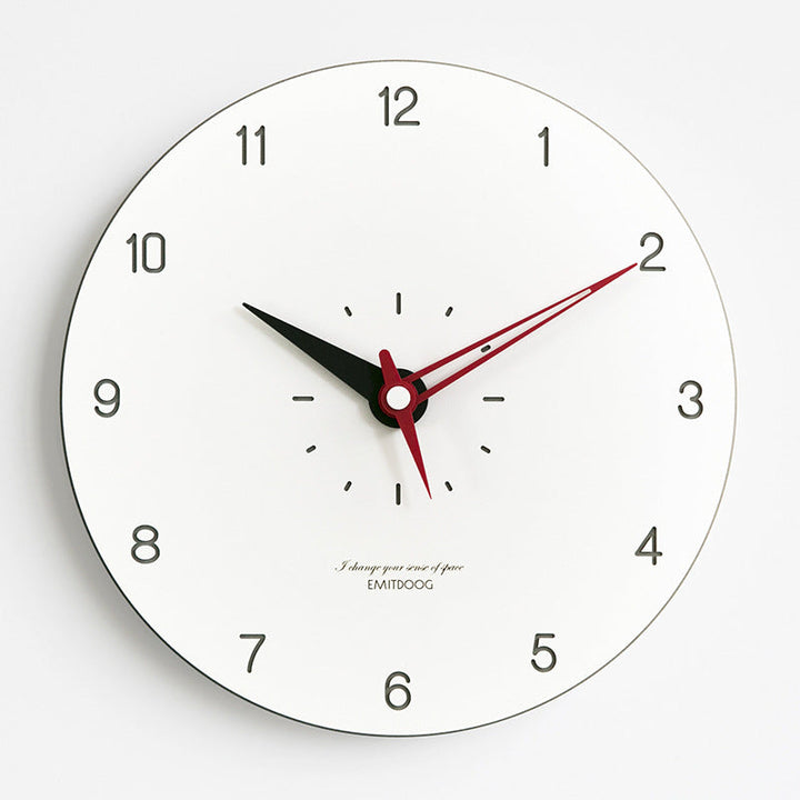 BowLift | Minimalistic Modern Round Wall Decor Silent Clock