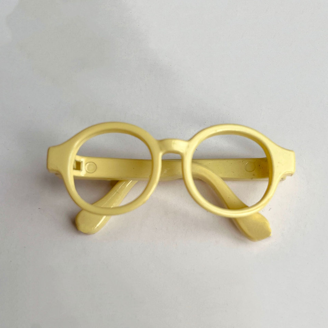 Vintage-Inspired Oval Frame Glasses Bowlift