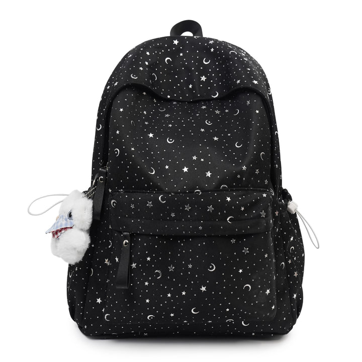 Whimsical Star-Patterned Backpack Bowlift