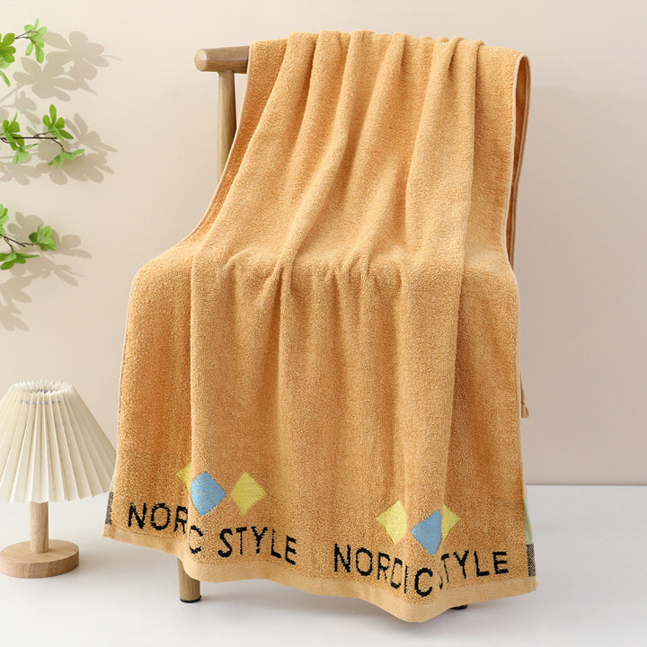 Cozy and Stylish Bath Towel in Nordic Style Bowlift