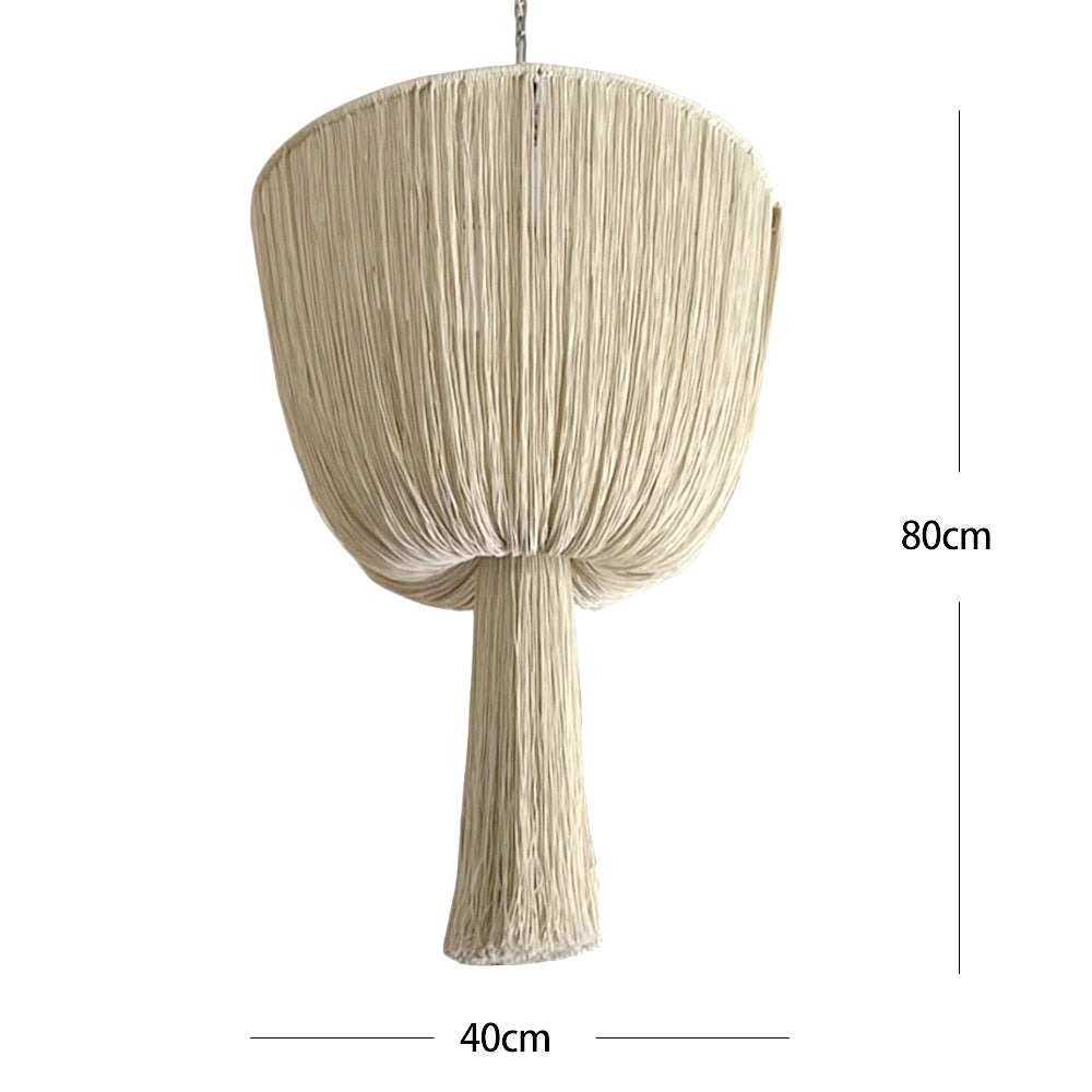 Handwoven Macramé Pendant Lamp