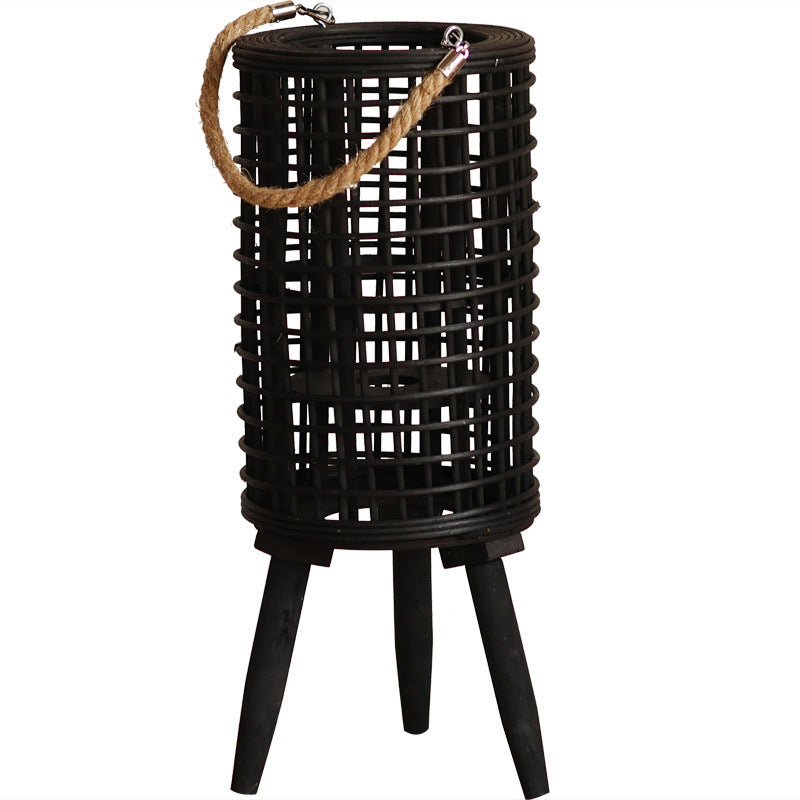 More modern flower basket with carrying handle Bowlift