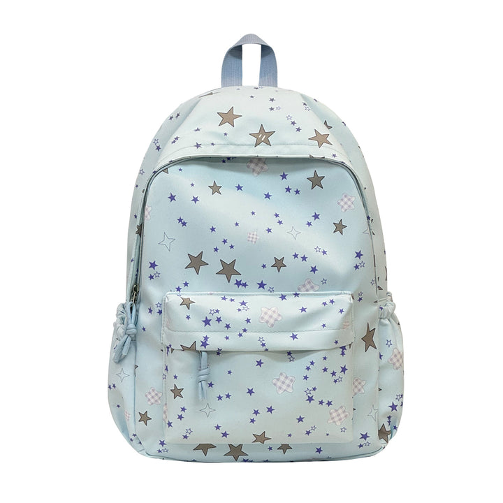 Star-Patterned Casual Backpack
