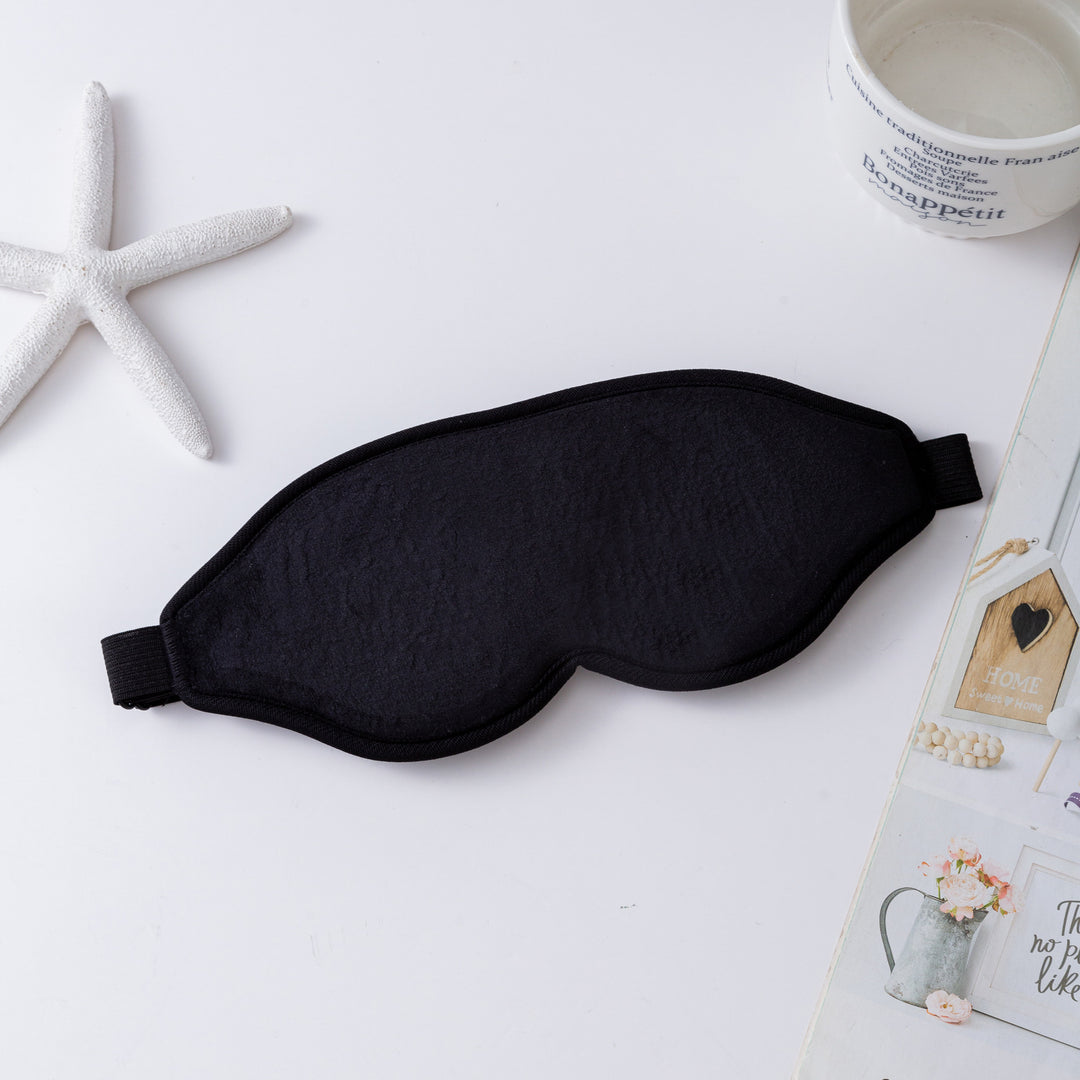 Unisex ergonomic sleep mask with three-dimensional contour and adjustable rubber band Bowlift