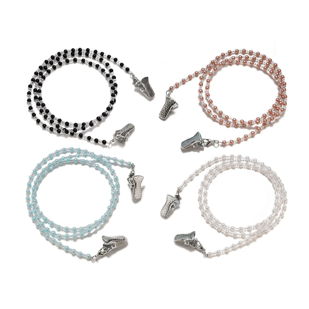 Artistic Beaded Glasses Chain Bowlift