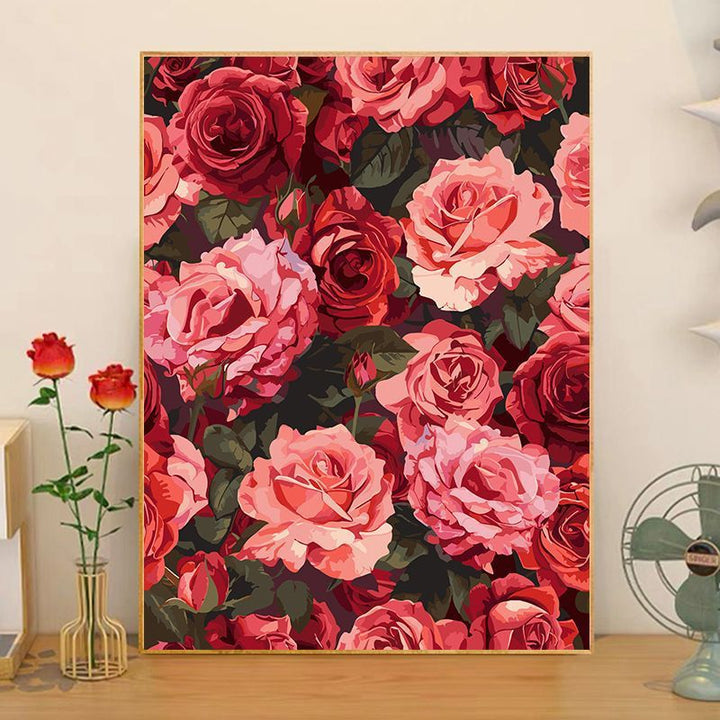 Floral Arrangement Canvas Art Bowlift