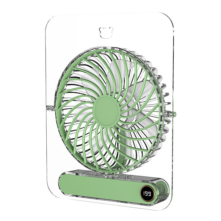 Unisex Portable Table Fan with Variable Speed Control and USB-C Connection Bowlift