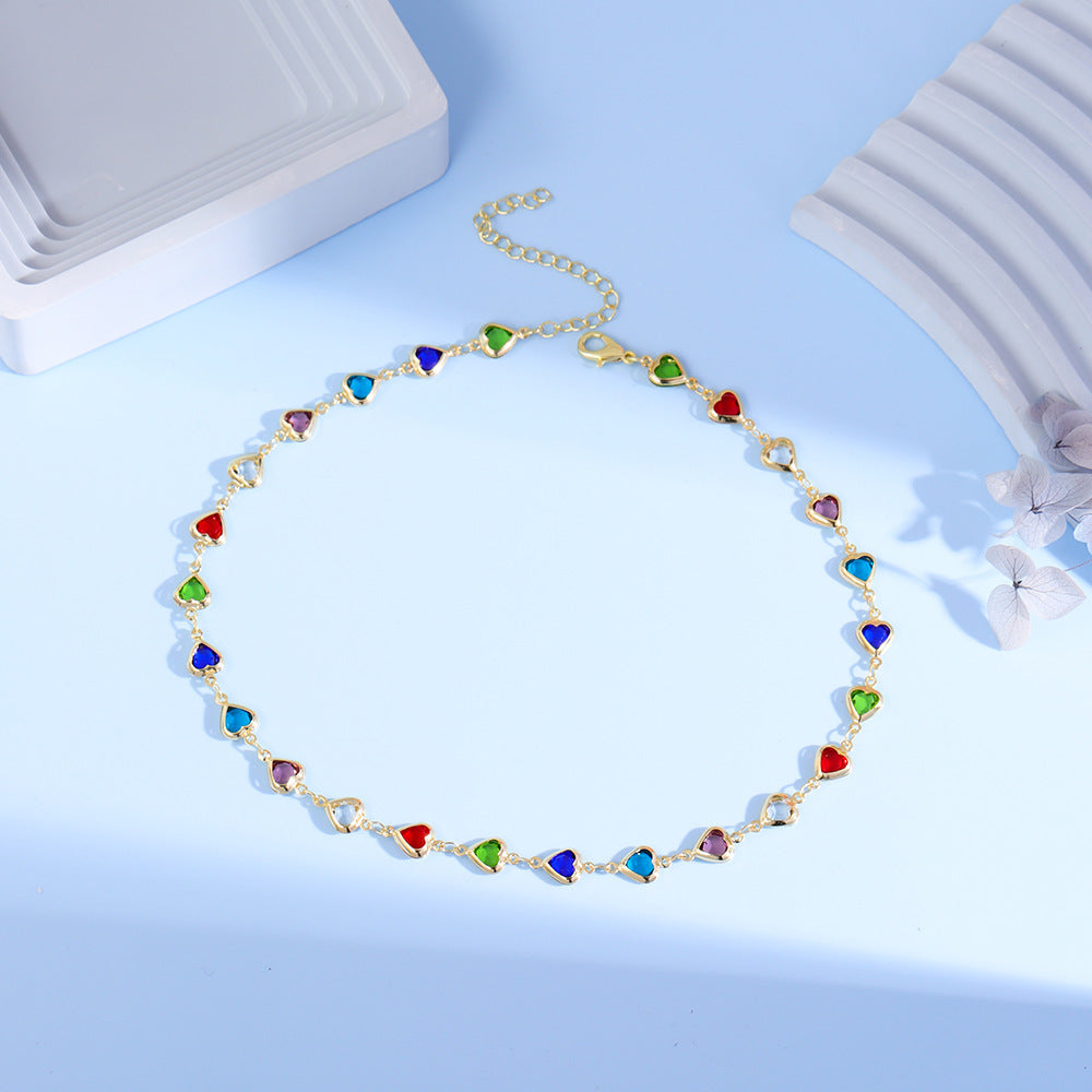Heart Charm Bracelet Bowlift