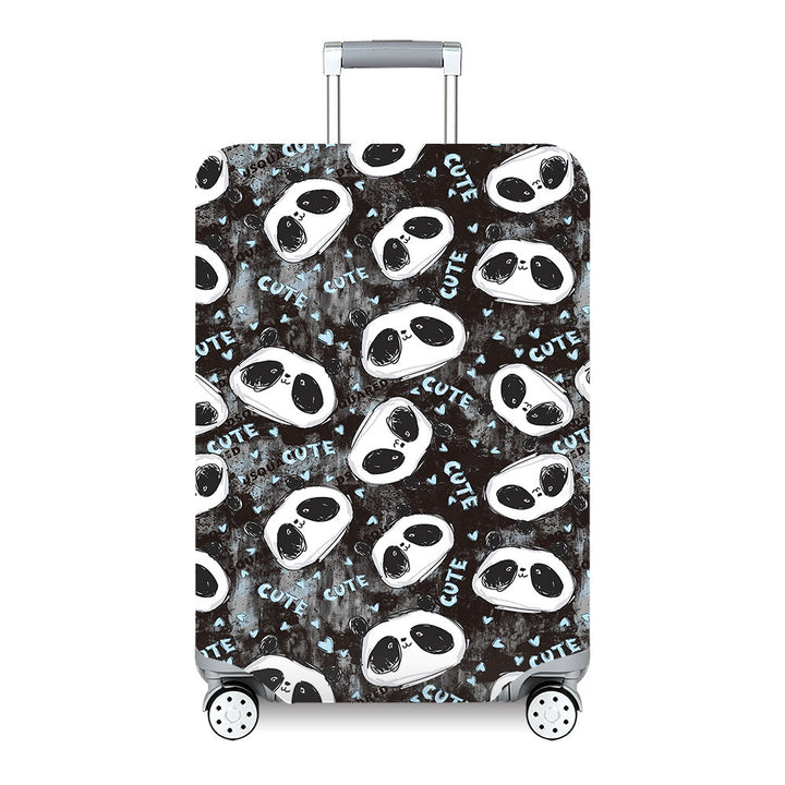Women's Hard Shell Travel Suitcase with Custom Statement Design Bowlift