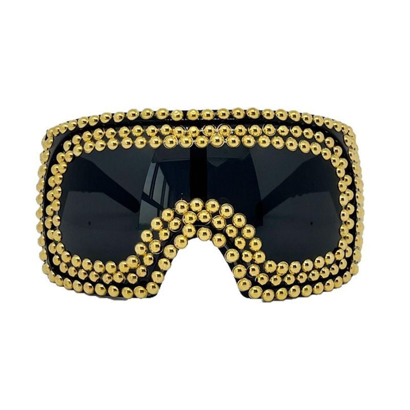 Women's fashionable ski goggles with unique stud design Bowlift