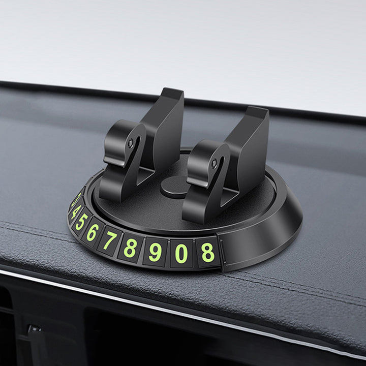Unisex Multifunctional Holder for Parking Numbers Bowlift