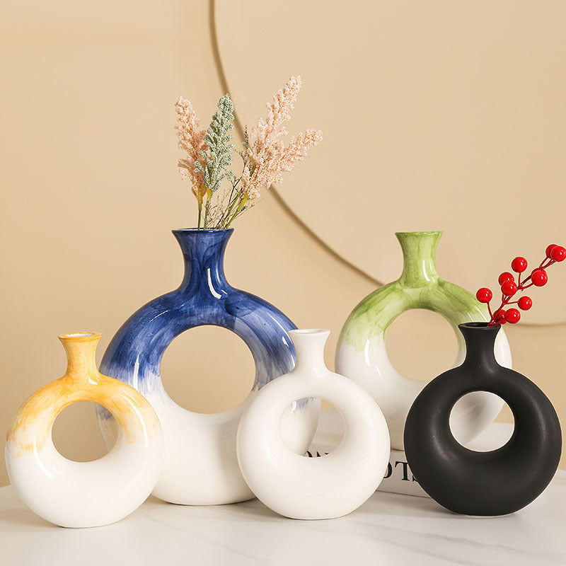 Modern Ceramic Vase Bowlift