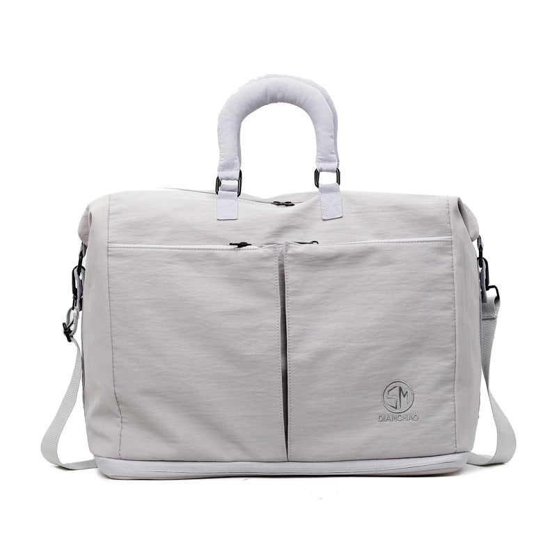 Multi-Compartment Travel Duffel Bag
