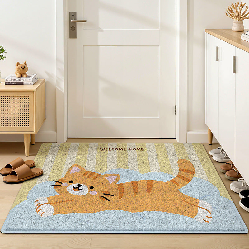 Playful Pet Welcome Mat Bowlift