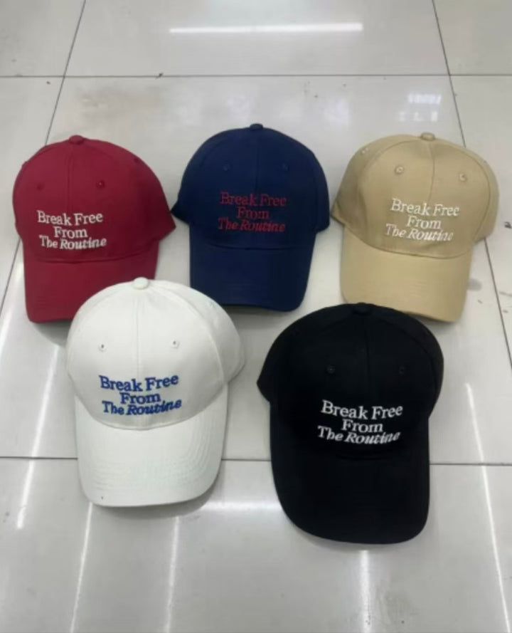 Unisex Graphic Quote Baseball Cap Bowlift