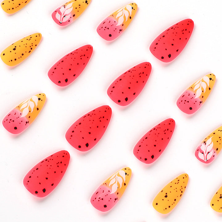 Artificial nail art with floral ombre design Bowlift