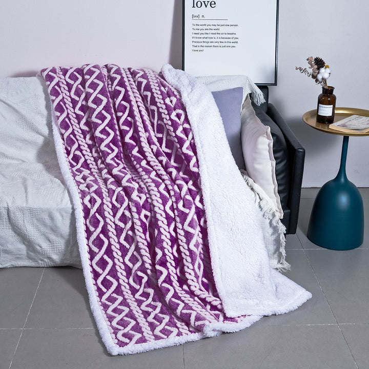 Women's Cozy and Soft Blanket with Unique Pattern Bowlift