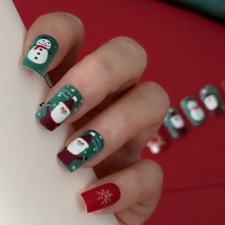 Christmas Art Nails Bowlift