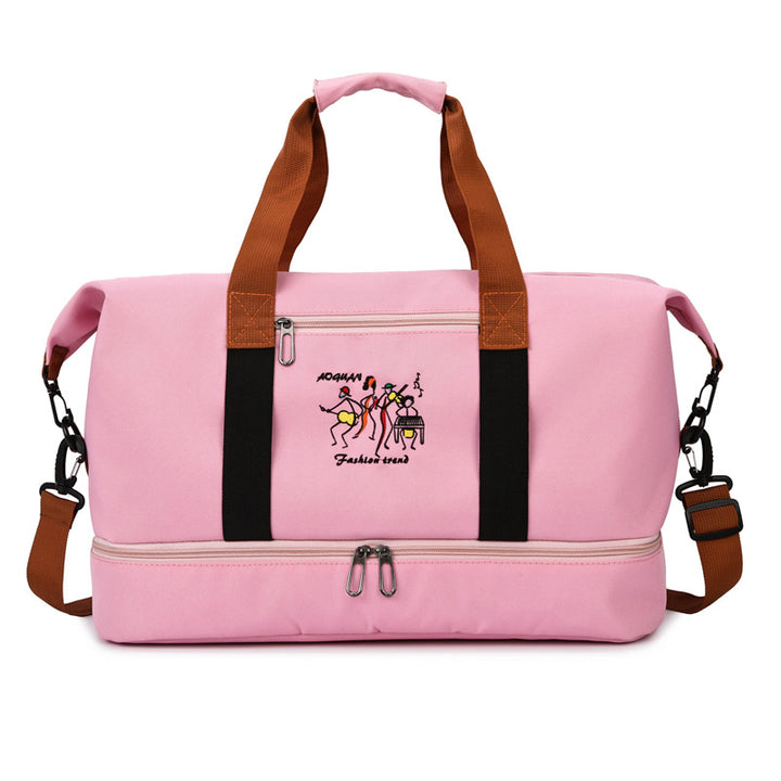 Sporty travel bag with practical compartments Bowlift