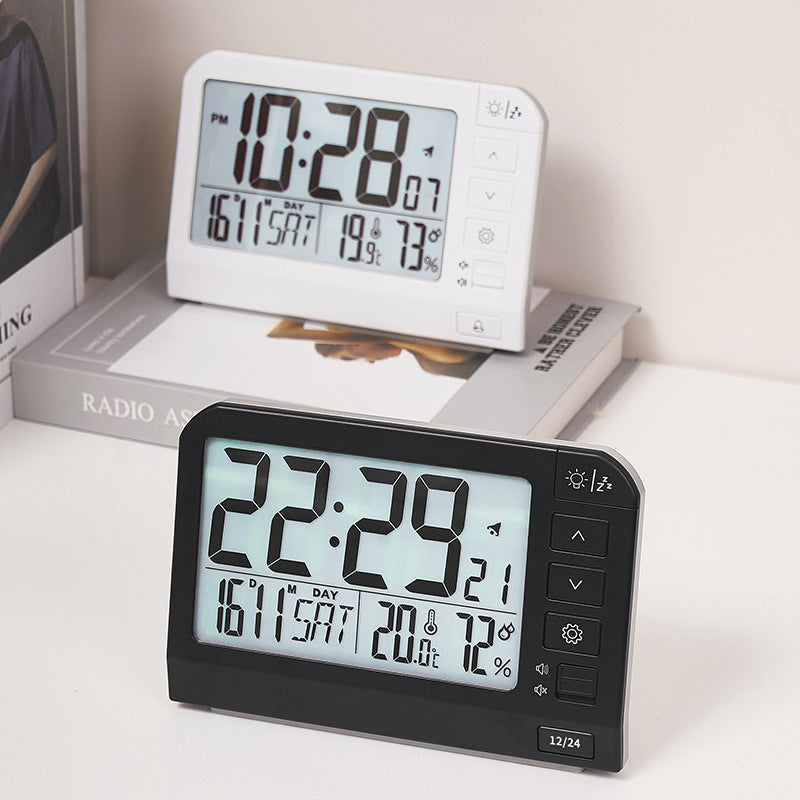 Digital Multifunctional Weather Alarm Clock Bowlift