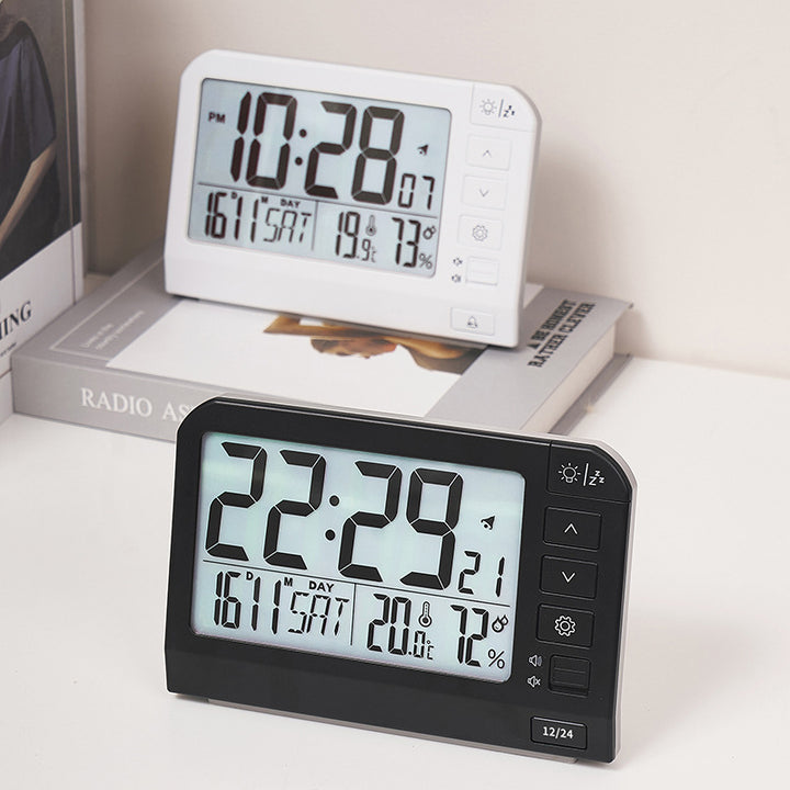 Digital Multifunctional Weather Alarm Clock Bowlift