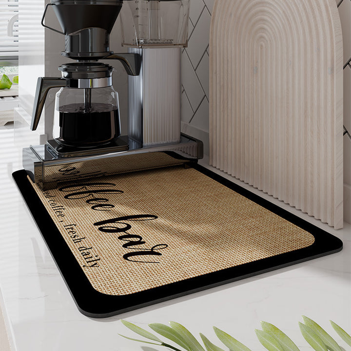 Floral Pattern Kitchen Mat Bowlift